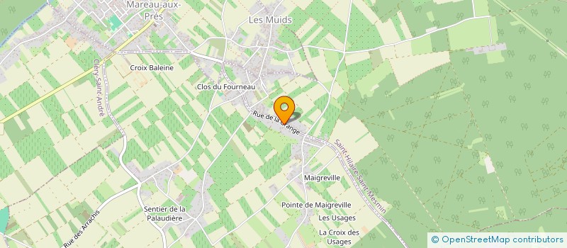 localisation de l'entreprise MONSIEUR YVES BONAMY à MEZIERES-LEZ-CLERY