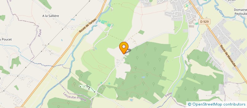 localisation de l'entreprise MONSIEUR YVES BORNAND  PESSAN