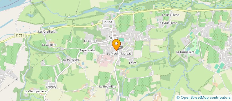 localisation de l'entreprise MONSIEUR YVES BOTTINEAU à OREE-D'ANJOU