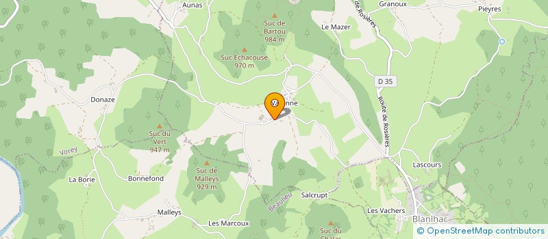 localisation de l'entreprise MONSIEUR YVES BOUDOYEN  VOREY