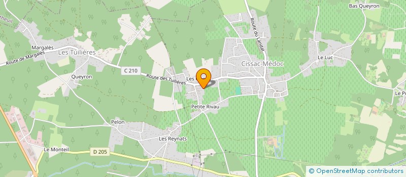 localisation de l'entreprise MONSIEUR YVES BOUILLEAU à CISSAC-MEDOC
