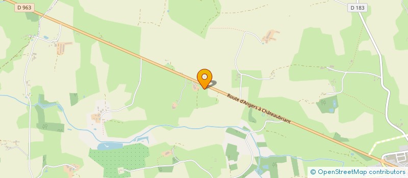 localisation de l'entreprise MONSIEUR YVES BOURBON  VAL D'ERDRE-AUXENCE