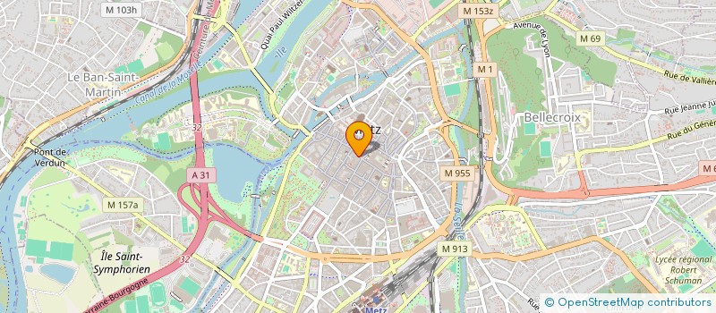 localisation de l'entreprise MONSIEUR YVES BOURG  METZ