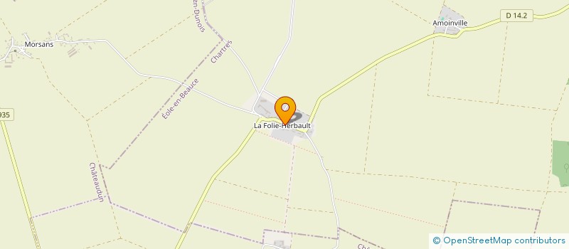 localisation de l'entreprise MONSIEUR YVES BOURGEON à EOLE-EN-BEAUCE