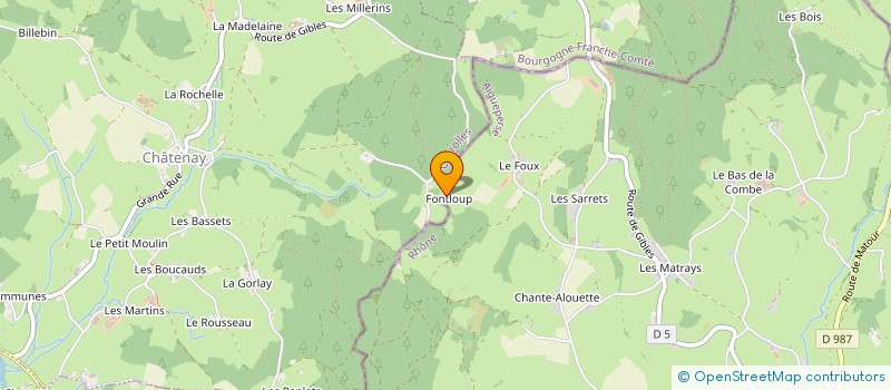 localisation de l'entreprise MONSIEUR YVES BOURGEON  CHATENAY