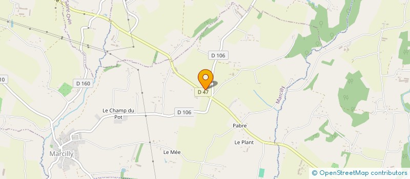 localisation de l'entreprise MONSIEUR YVES BOURGUENOLLE à PONTAUBAULT