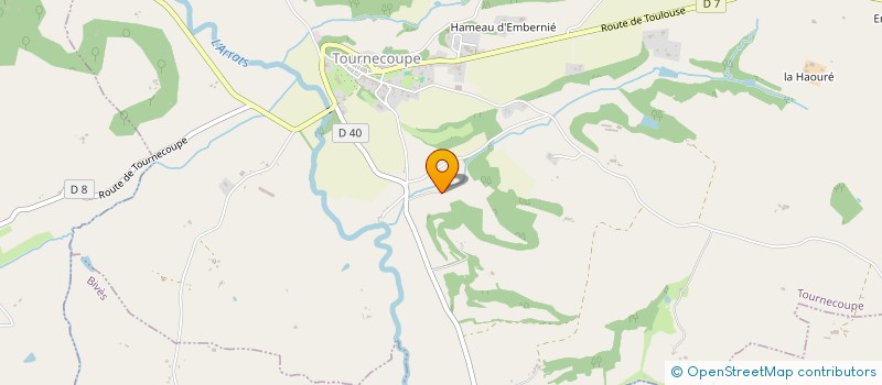 localisation de l'entreprise MONSIEUR YVES BOUTIE  BIVES