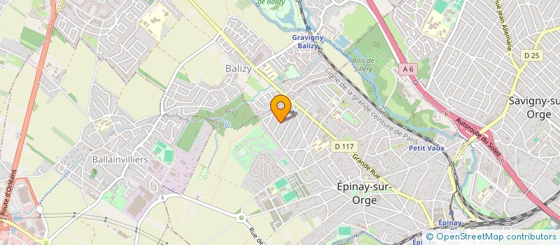 localisation de l'entreprise MONSIEUR YVES BOYARD  EPINAY-SUR-ORGE