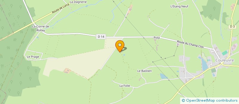 localisation de l'entreprise MONSIEUR YVES BOZON  COULEUVRE