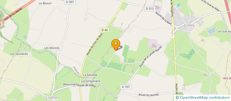 localisation de l'entreprise MONSIEUR YVES BRAULT à PRECEY