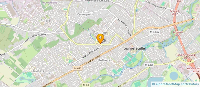 localisation de l'entreprise MONSIEUR YVES BRETON à TOURNEFEUILLE