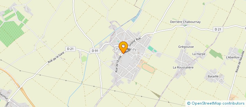 localisation de l'entreprise MONSIEUR YVES BRIANT à CHABOURNAY