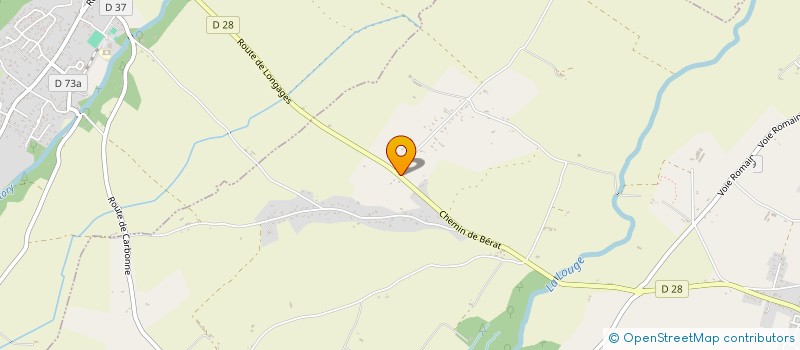 localisation de l'entreprise MONSIEUR YVES BRISSAUD  LONGAGES