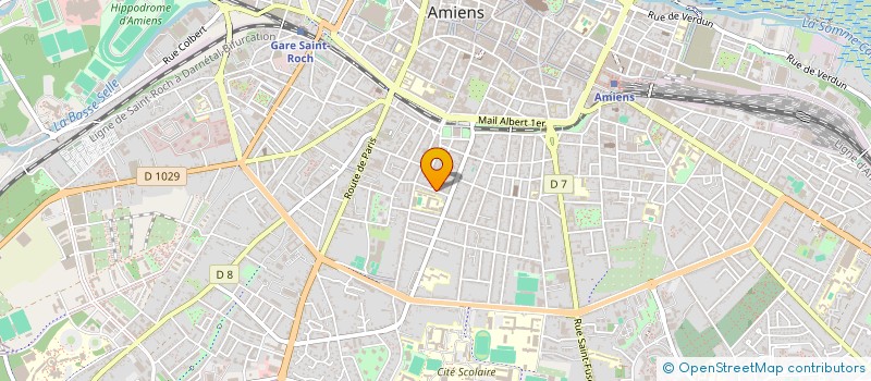 localisation de l'entreprise MONSIEUR YVES BROCHET à AMIENS