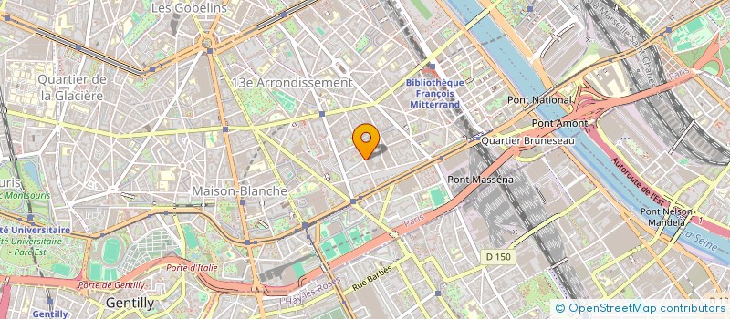 localisation de l'entreprise MONSIEUR YVES BRONSART  PARIS