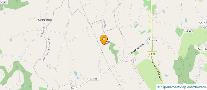 localisation de l'entreprise MONSIEUR YVES BROUILLET  VILLEREAL