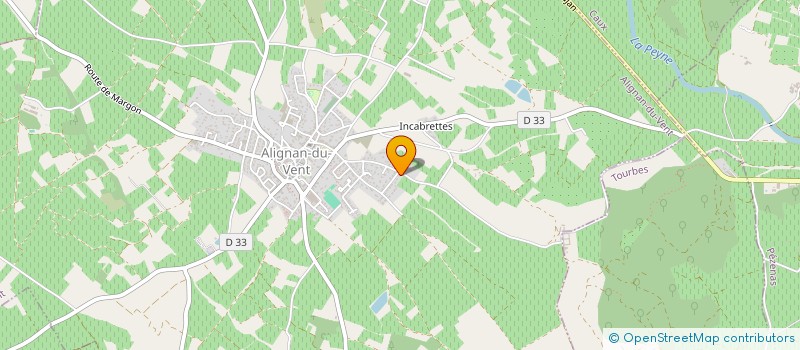 localisation de l'entreprise MONSIEUR YVES BRUNEL à ALIGNAN-DU-VENT