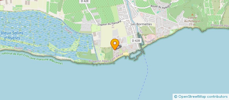 localisation de l'entreprise MONSIEUR YVES CABANTOUS  LA LONDE-LES-MAURES