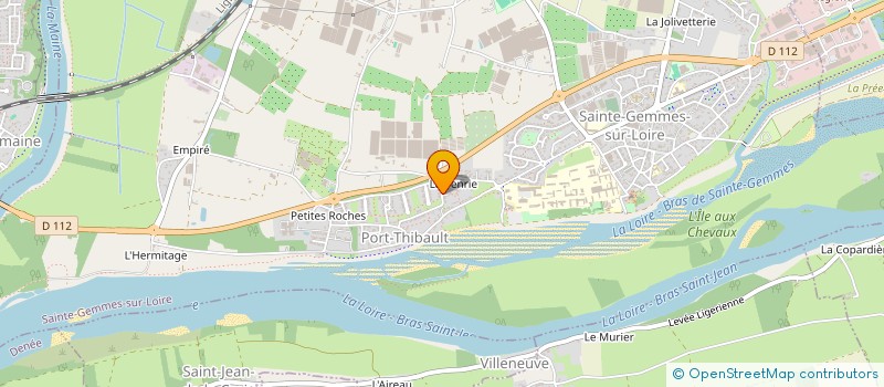 localisation de l'entreprise MONSIEUR YVES CABON  SAINTE-GEMMES-SUR-LOIRE