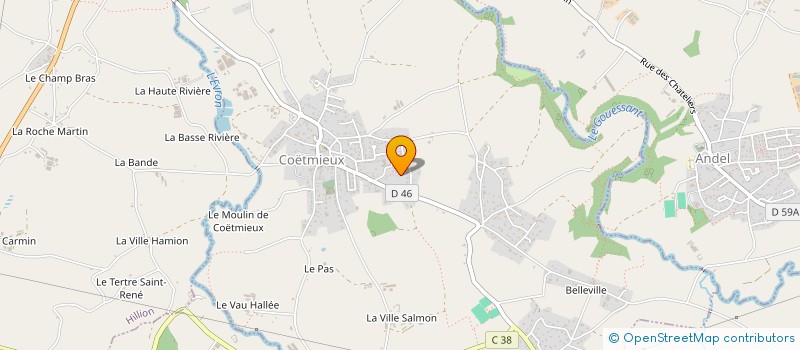 localisation de l'entreprise MONSIEUR YVES CADIEU à LAMBALLE-ARMOR