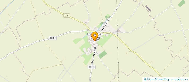 localisation de l'entreprise MONSIEUR YVES CALICIS  LAGNICOURT-MARCEL