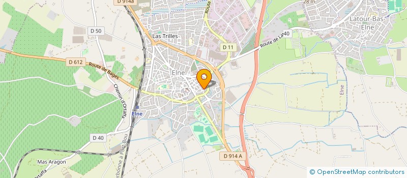 localisation de l'entreprise MONSIEUR YVES CAMBRES  ELNE