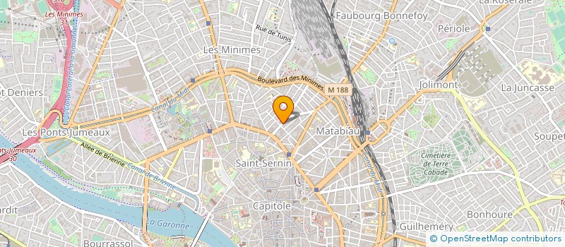 localisation de l'entreprise MONSIEUR YVES CAMINEL à TOULOUSE