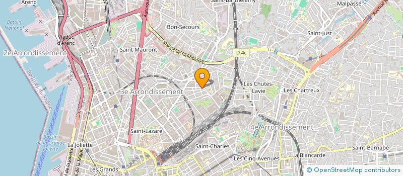 localisation de l'entreprise MONSIEUR YVES CAMINITA à MARSEILLE
