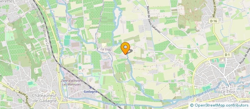 localisation de l'entreprise MONSIEUR YVES CAMUS à LE THOR