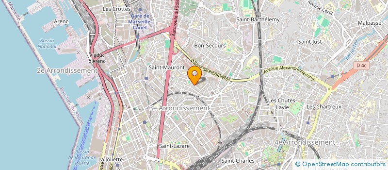 localisation de l'entreprise MONSIEUR YVES CAPOUILLEZ à MARSEILLE