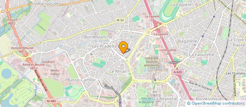 localisation de l'entreprise MONSIEUR YVES CARAYON à TOULOUSE