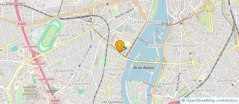 localisation de l'entreprise MONSIEUR YVES CARRERES à TOULOUSE