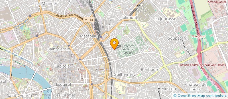 localisation de l'entreprise MONSIEUR YVES CASENAVE à TOULOUSE