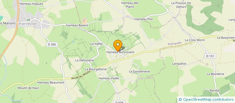 localisation de l'entreprise MONSIEUR YVES CATHERINE à PIERREVILLE