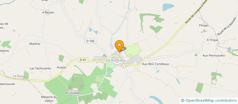 localisation de l'entreprise MONSIEUR YVES CAUMONTAT  GAZAUPOUY