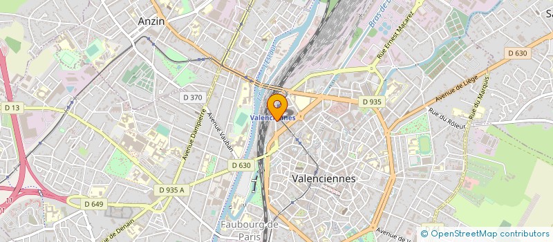 localisation de l'entreprise MONSIEUR YVES CAVROIS  VALENCIENNES