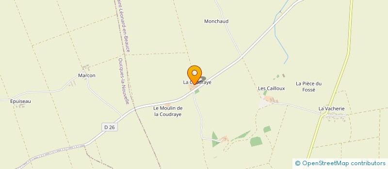 localisation de l'entreprise MONSIEUR YVES CHANTEREAU  SAINT-LEONARD-EN-BEAUCE