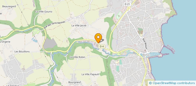 localisation de l'entreprise MONSIEUR YVES CHAPELET à BINIC-ETABLES-SUR-MER