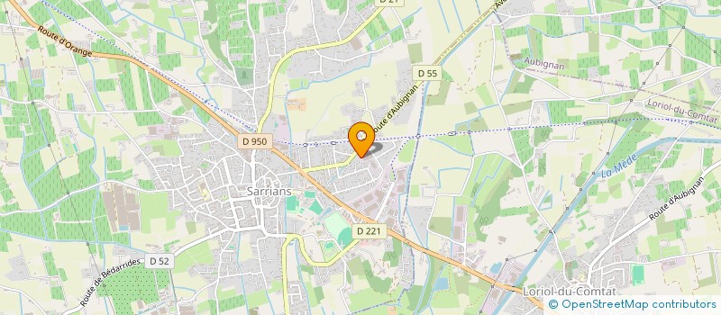 localisation de l'entreprise MONSIEUR YVES CHAPOT  SARRIANS