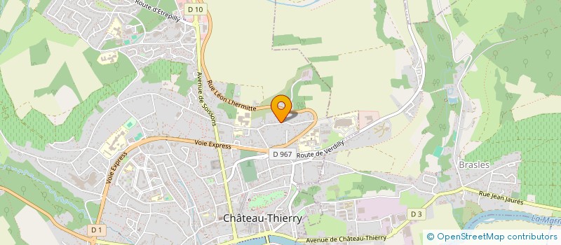 localisation de l'entreprise MONSIEUR YVES CHAPRON  BEUVARDES