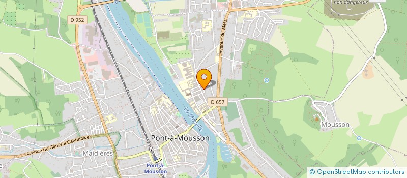 localisation de l'entreprise MONSIEUR YVES CHARDARD  PONT-A-MOUSSON