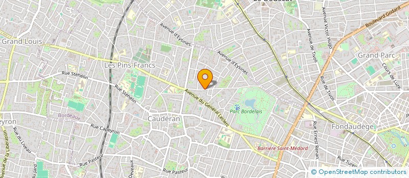 localisation de l'entreprise MONSIEUR YVES CHARETON à BORDEAUX