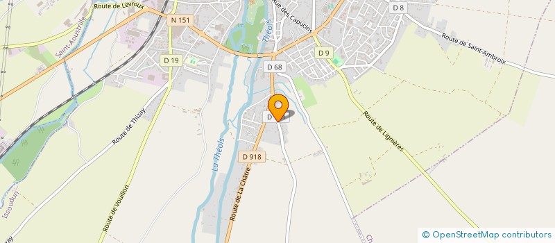 localisation de l'entreprise MONSIEUR YVES CHARLOTON à VOUILLON