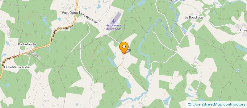 localisation de l'entreprise MONSIEUR YVES CHARPATEAU  NONTRON