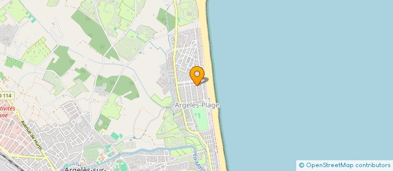 localisation de l'entreprise MONSIEUR YVES CHARPIOT  ARGELES-SUR-MER