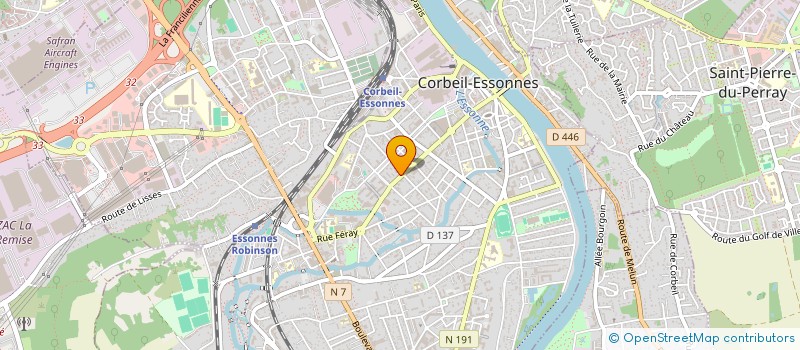 localisation de l'entreprise MONSIEUR YVES CHARRIER à CORBEIL-ESSONNES