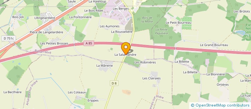 localisation de l'entreprise MONSIEUR YVES CHAUCHET à BALLAN-MIRE