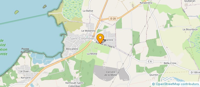 localisation de l'entreprise MONSIEUR YVES CHEVILLER à SARZEAU