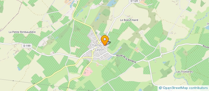 localisation de l'entreprise MONSIEUR YVES CHEVRIER  TERRANJOU