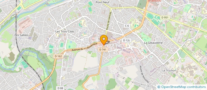 localisation de l'entreprise MONSIEUR YVES CHOURROUT  SMARVES